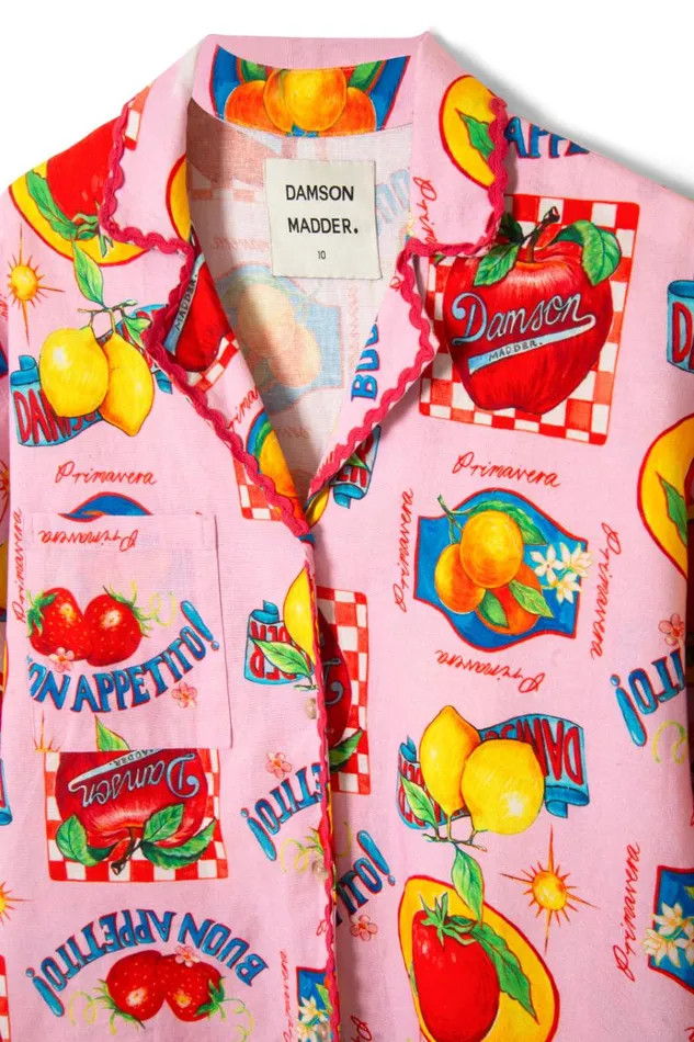 Women Tops Damson Madder Chlo Shirt 8211 Fruit Labels