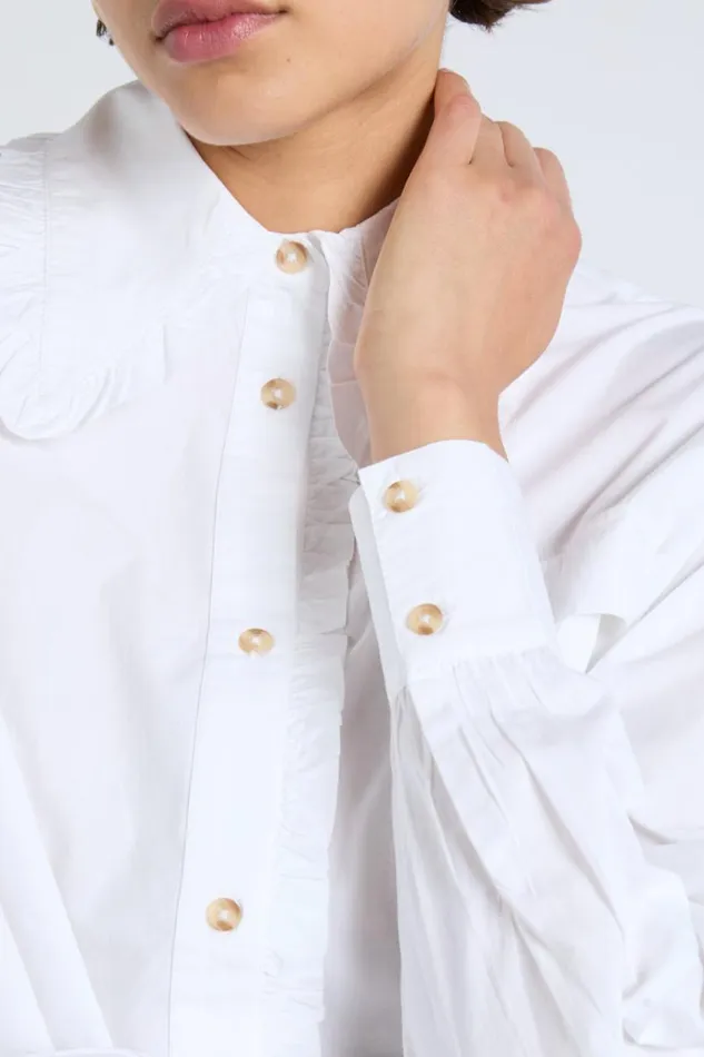 Women Tops Damson Madder Kendall Shirt 8211 White