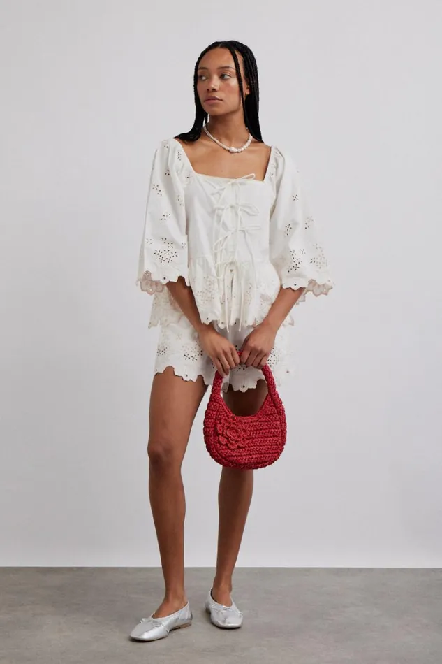 Women Tops Damson Madder Lana Blouse 8211 Broderie