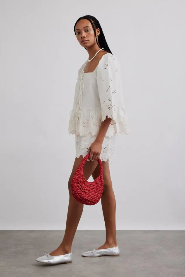 Women Tops Damson Madder Lana Blouse 8211 Broderie