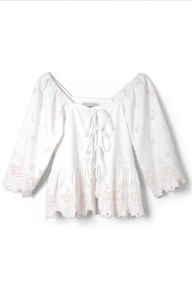 Women Tops Damson Madder Lana Blouse 8211 Broderie