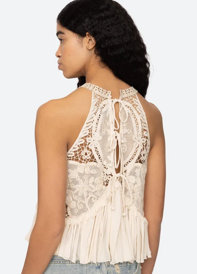 Women Tops Sea New York Bente Tank Cream