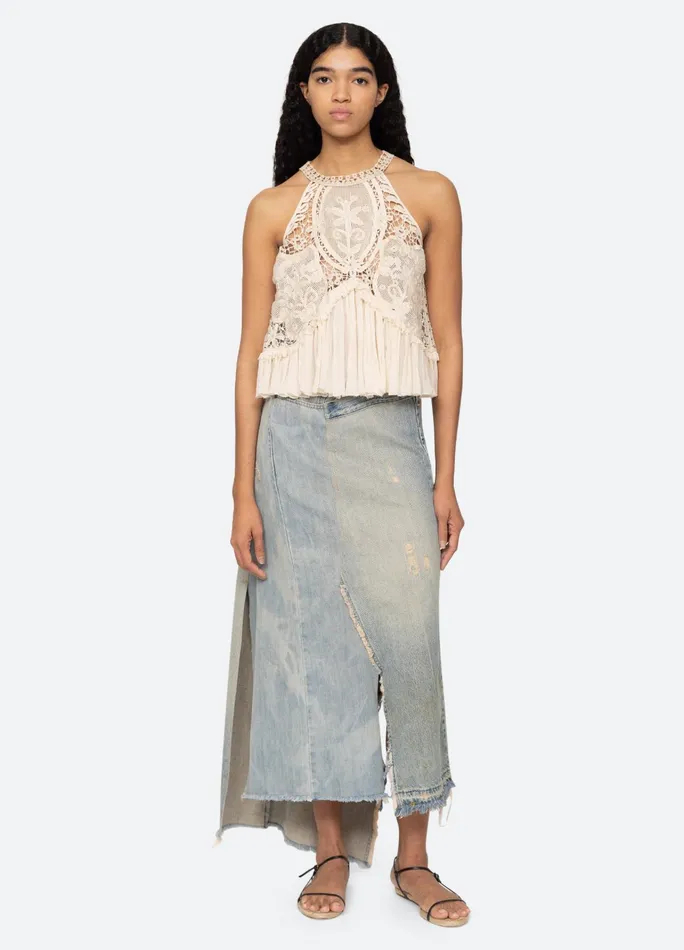 Women Tops Sea New York Bente Tank Cream