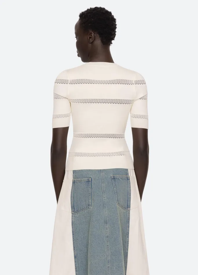 Women Tops Sea New York Devon SS Top Black