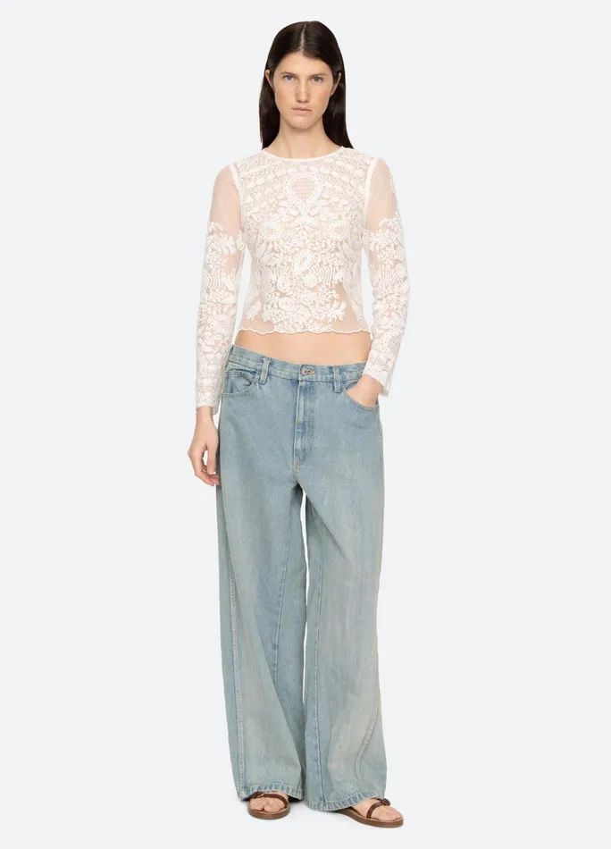Women Tops Sea New York Kaylie Top White