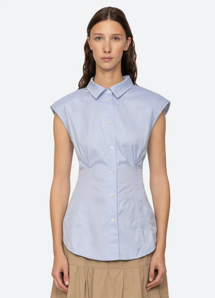 Women Tops Sea New York Kendra Top Blue
