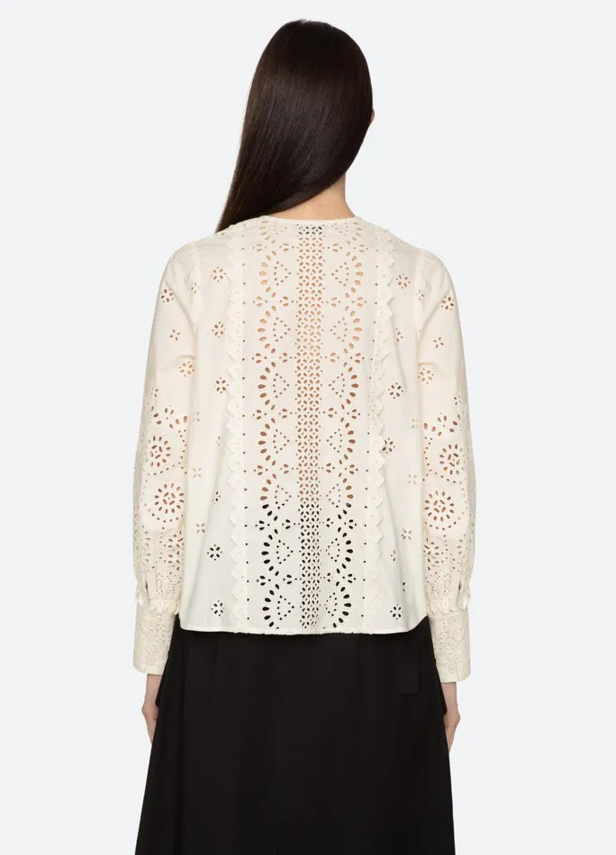 Women Tops Sea New York Lainey LS Top Cream