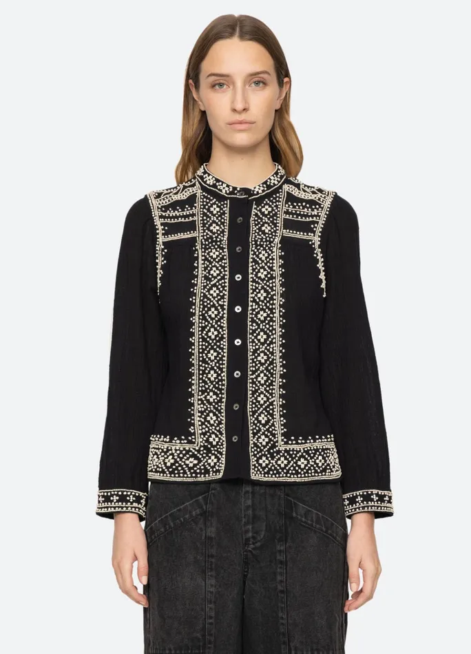 Women Tops Sea New York Mille Top Black