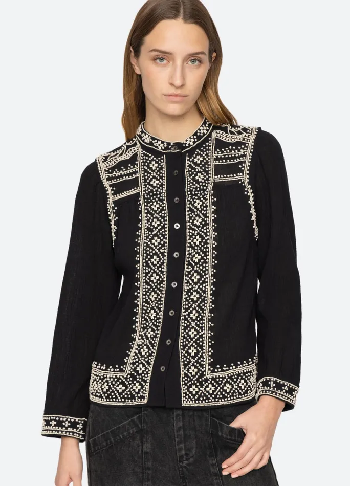 Women Tops Sea New York Mille Top Black