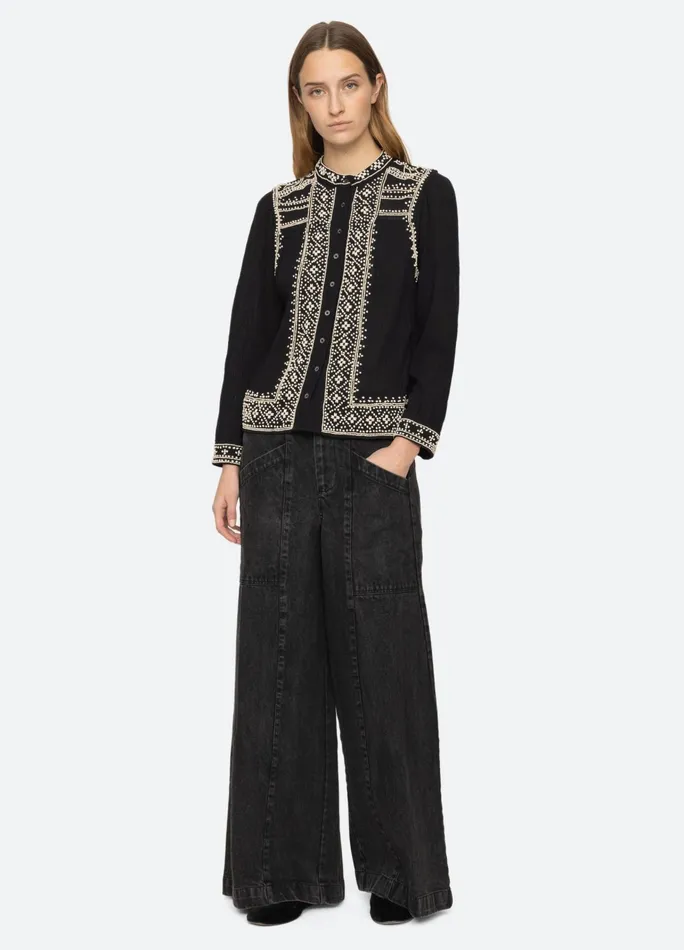 Women Tops Sea New York Mille Top Black