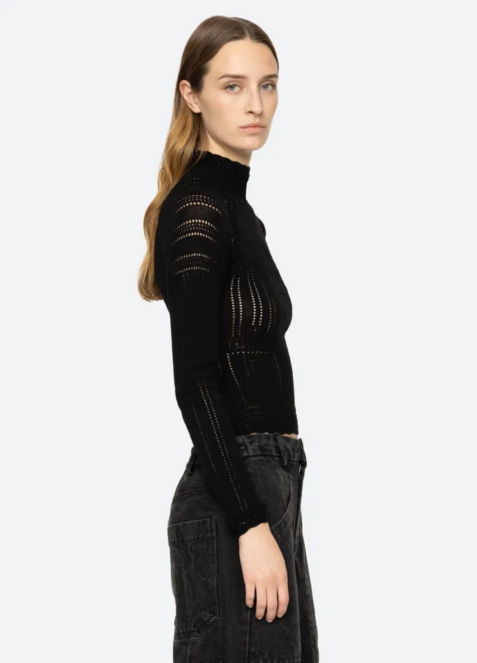 Women Tops Sea New York Paxton Turtleneck Burgundy