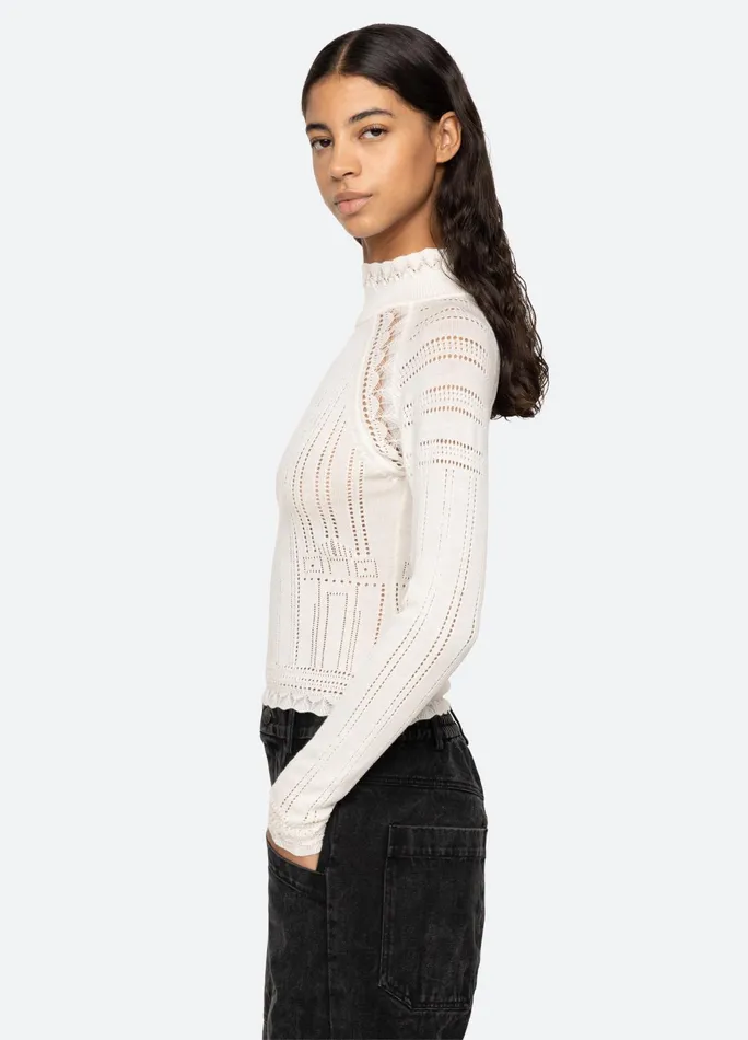 Women Tops Sea New York Paxton Turtleneck Burgundy