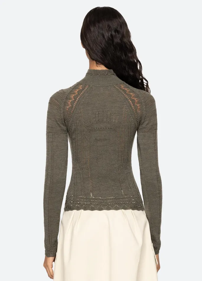 Women Tops Sea New York Paxton Turtleneck Burgundy