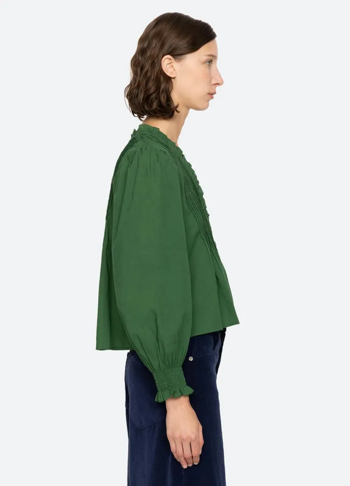 Women Tops Sea New York Renata LS Top Emerald