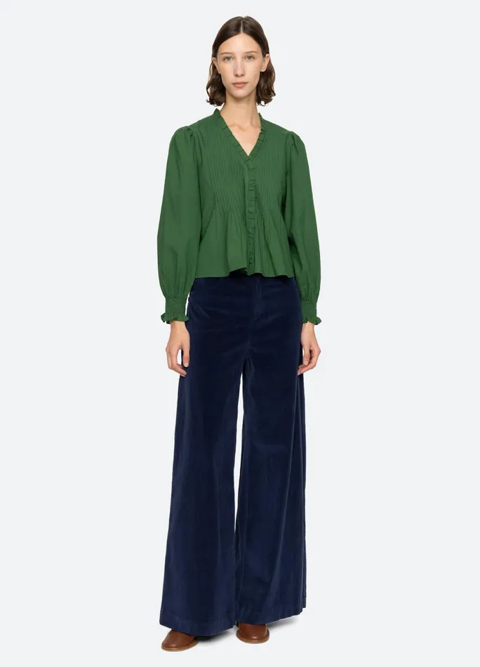 Women Tops Sea New York Renata LS Top Emerald