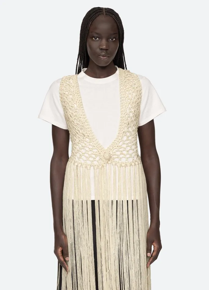 Women Tops Sea New York Simonne Vest Cream