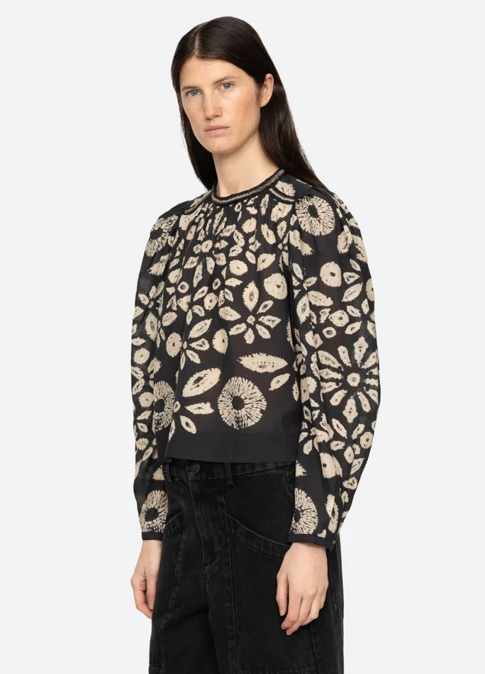 Women Tops Sea New York Thea Top Black