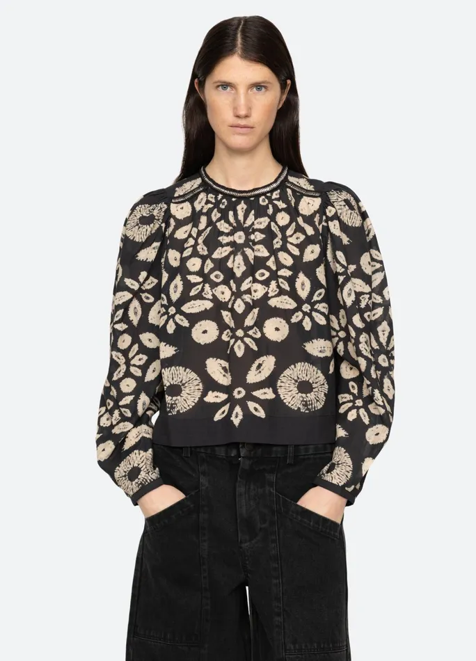 Women Tops Sea New York Thea Top Black