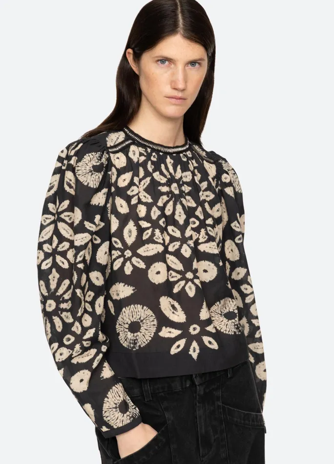 Women Tops Sea New York Thea Top Black