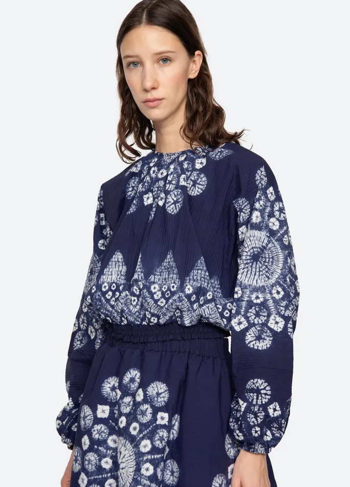 Women Tops Sea New York Yana LS Top Navy