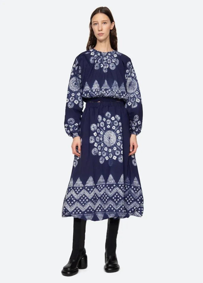 Women Tops Sea New York Yana LS Top Navy