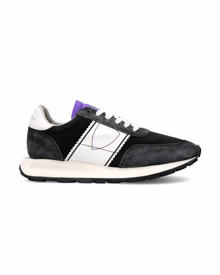 Women Tour Sneakers Black Shoes Philippe Model Paris Running