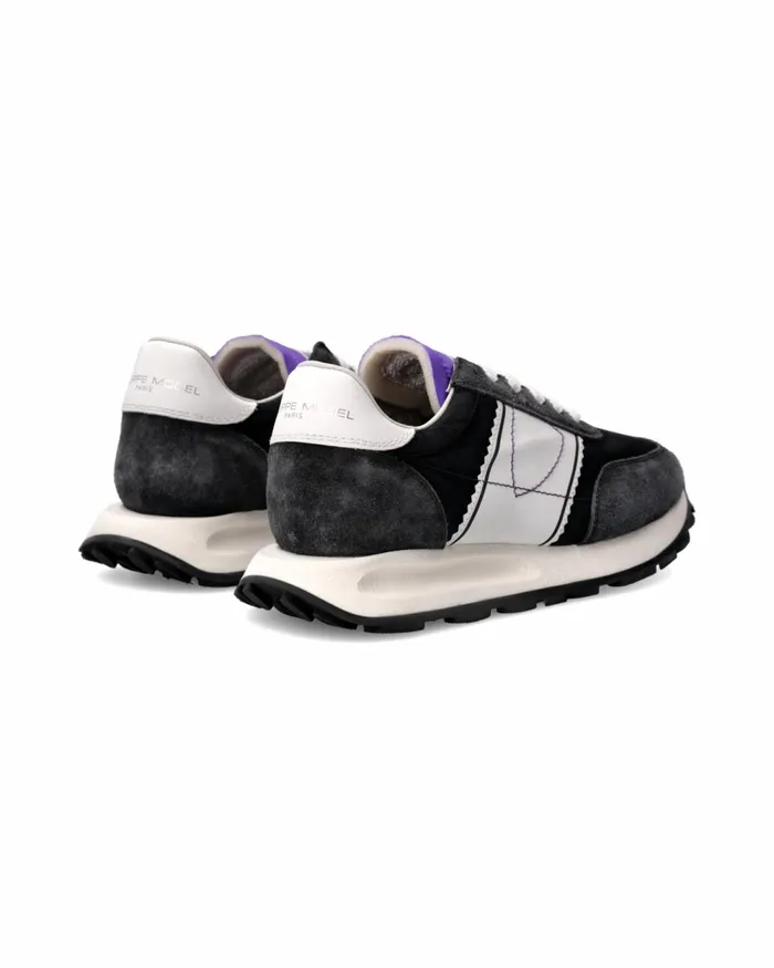 Women Tour Sneakers Black Shoes Philippe Model Paris Running