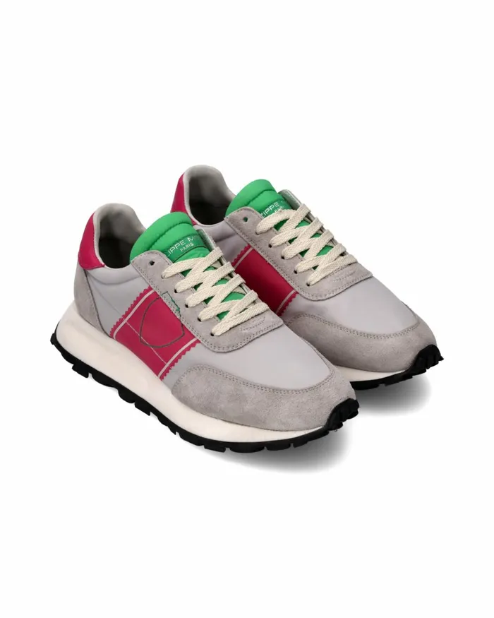 Women Tour Sneakers Gray Shoes Paris Philippe Model Paris Running