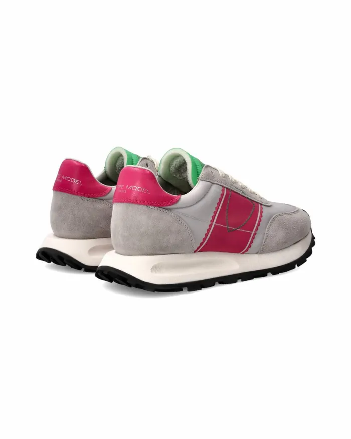 Women Tour Sneakers Gray Shoes Paris Philippe Model Paris Running