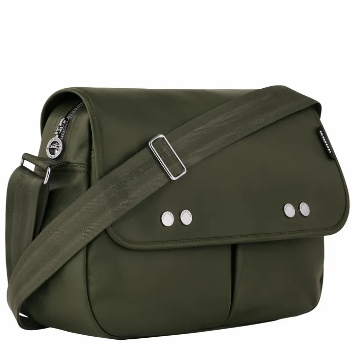 Women Trs Paris M Crossbody Bag Khaki Longchamp Crossbody Bags