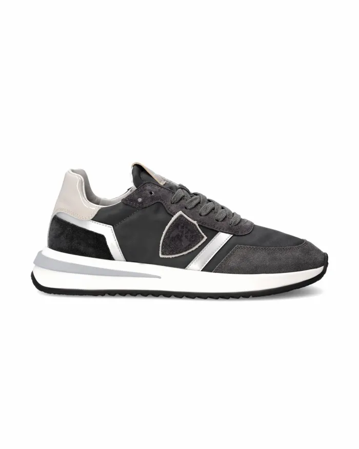 Women Tropez 21 Sneakers BlackSilver Shoes Philippe Model Paris Casual