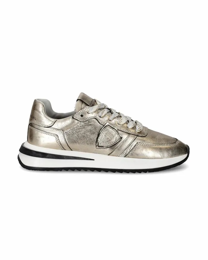 Women Tropez 21 Sneakers Gold Shoes Paris Philippe Model Paris Casual