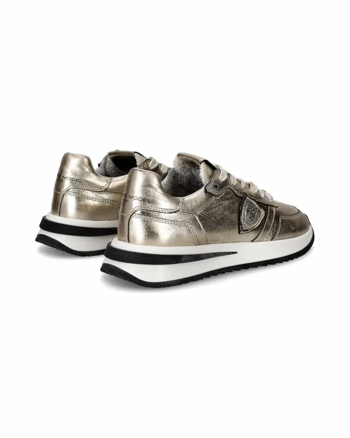 Women Tropez 21 Sneakers Gold Shoes Paris Philippe Model Paris Casual