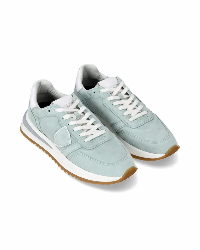 Women Tropez 21 Sneakers Green Casual Shoes Paris Philippe Model Paris Running