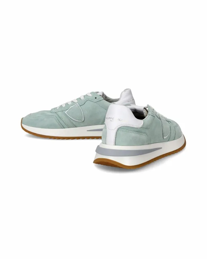 Women Tropez 21 Sneakers Green Casual Shoes Paris Philippe Model Paris Running