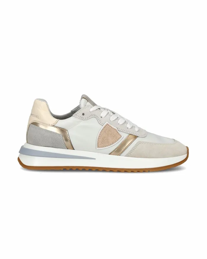 Women Tropez 21 Sneakers WhiteGold Shoes Paris Philippe Model Paris Casual