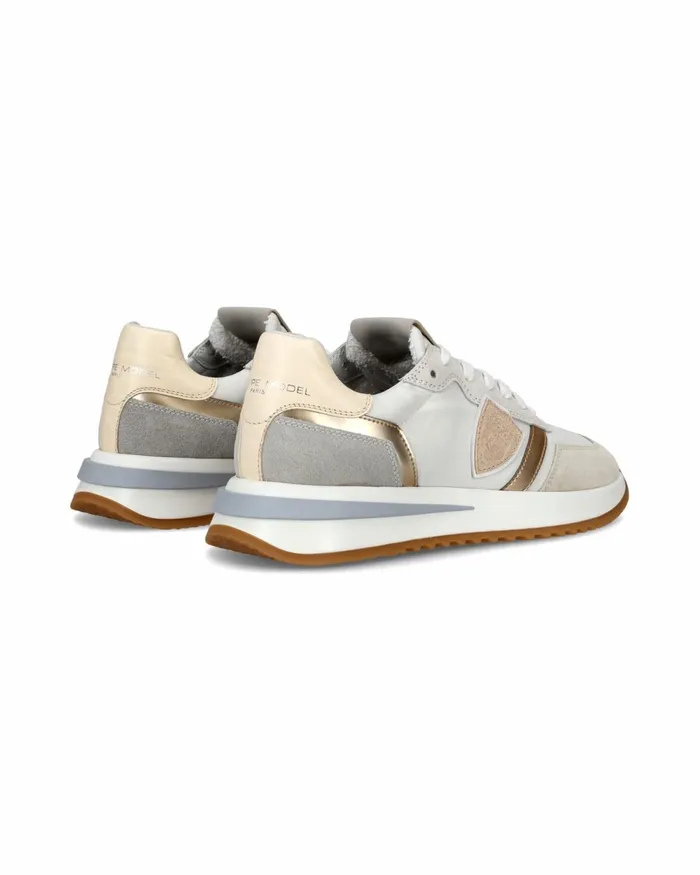 Women Tropez 21 Sneakers WhiteGold Shoes Paris Philippe Model Paris Casual