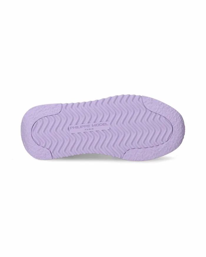 Women Tropez 21 Sneakers WhiteViolet Shoes Philippe Model Paris Casual