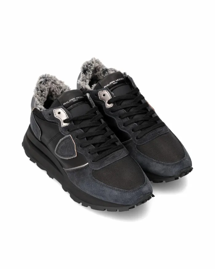 Women Tropez Haute Sneakers Black Shoes Philippe Model Paris Low
