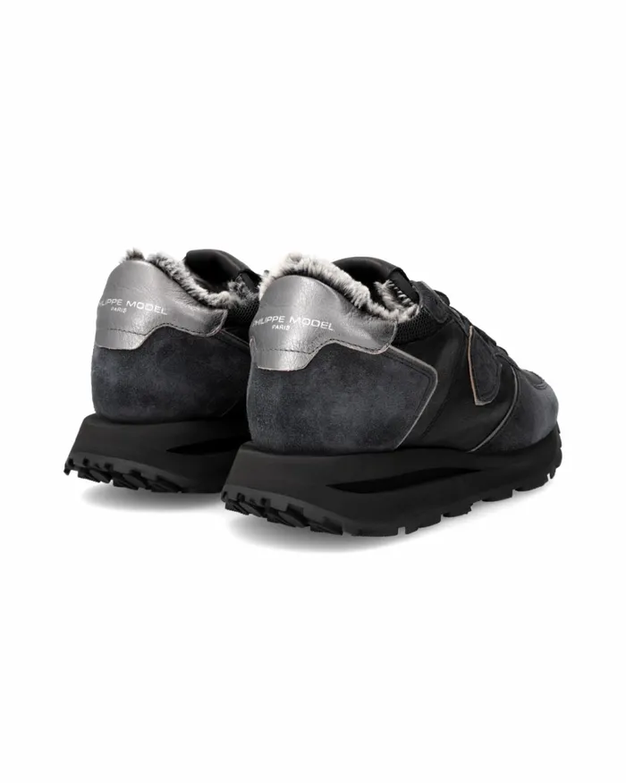 Women Tropez Haute Sneakers Black Shoes Philippe Model Paris Low