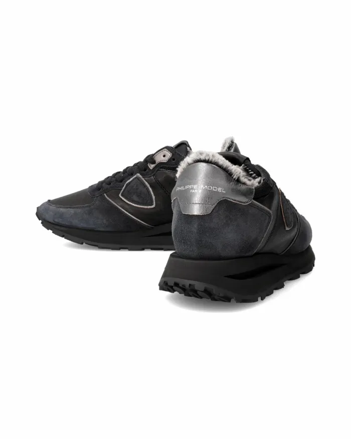 Women Tropez Haute Sneakers Black Shoes Philippe Model Paris Low