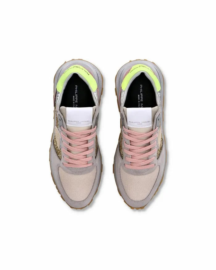 Women Tropez Haute Sneakers Gold Shoes Paris Philippe Model Paris Casual