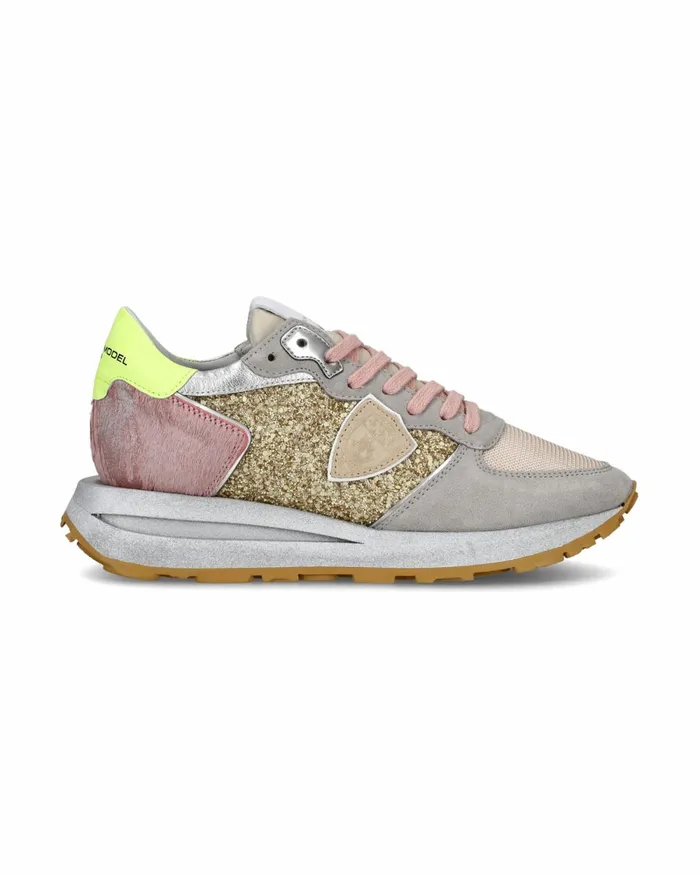 Women Tropez Haute Sneakers Gold Shoes Paris Philippe Model Paris Casual