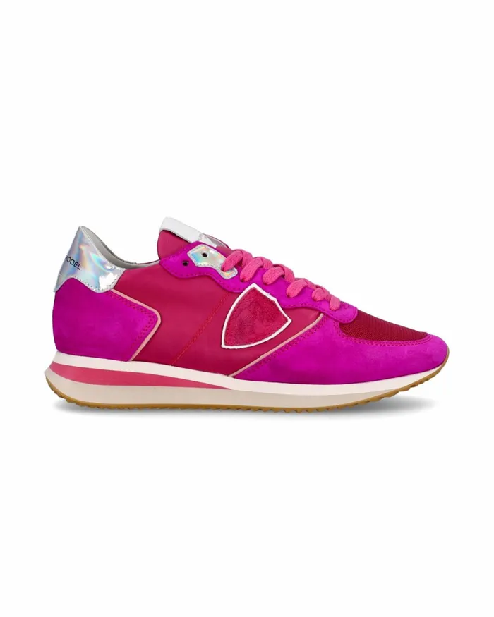 Women Trpx Sneakers Fuchsia Shoes Philippe Model Paris Low