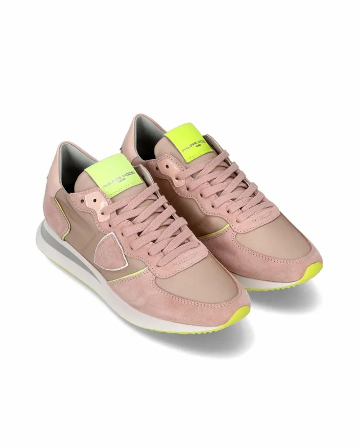 Women Trpx Sneakers RoseYellow Shoes Paris Philippe Model Paris Casual