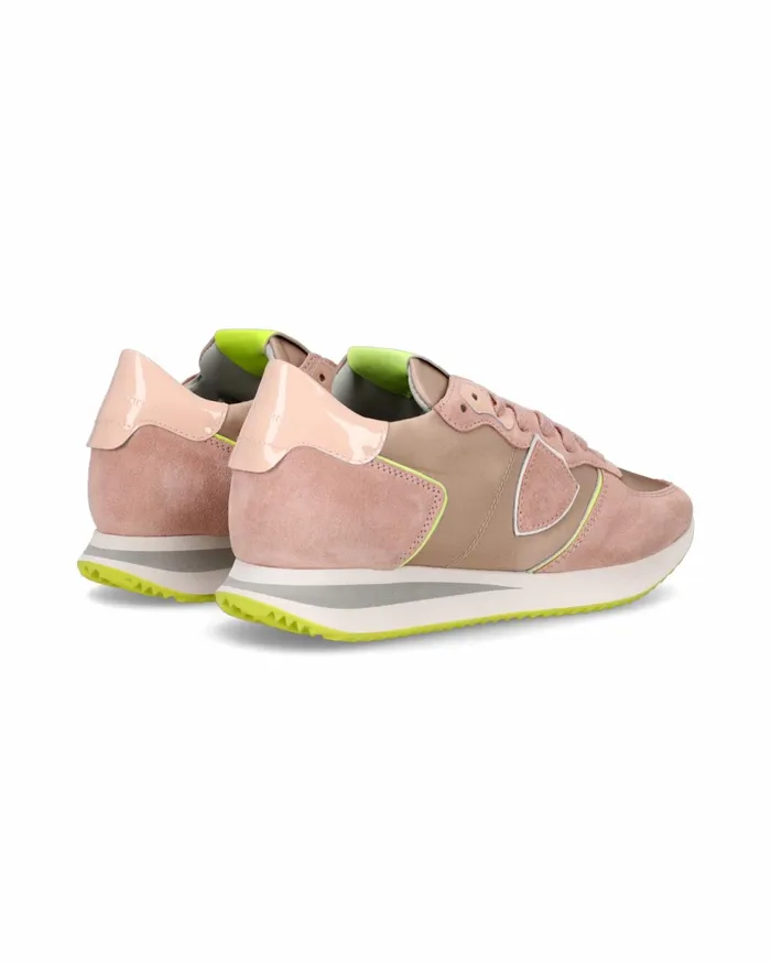 Women Trpx Sneakers RoseYellow Shoes Paris Philippe Model Paris Casual