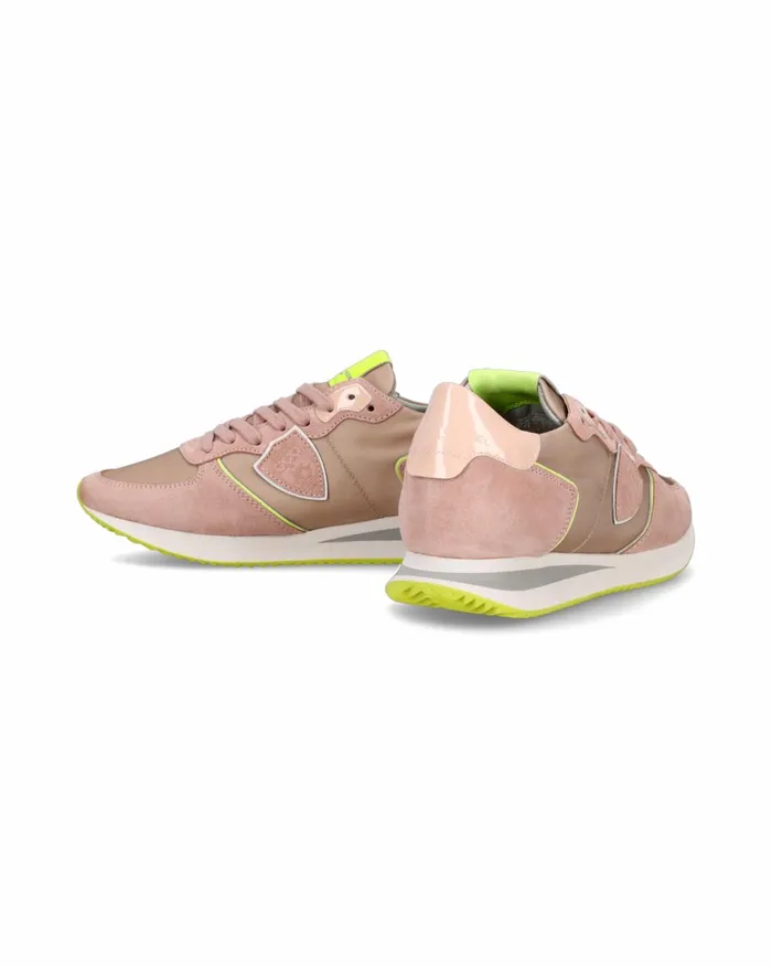 Women Trpx Sneakers RoseYellow Shoes Paris Philippe Model Paris Casual