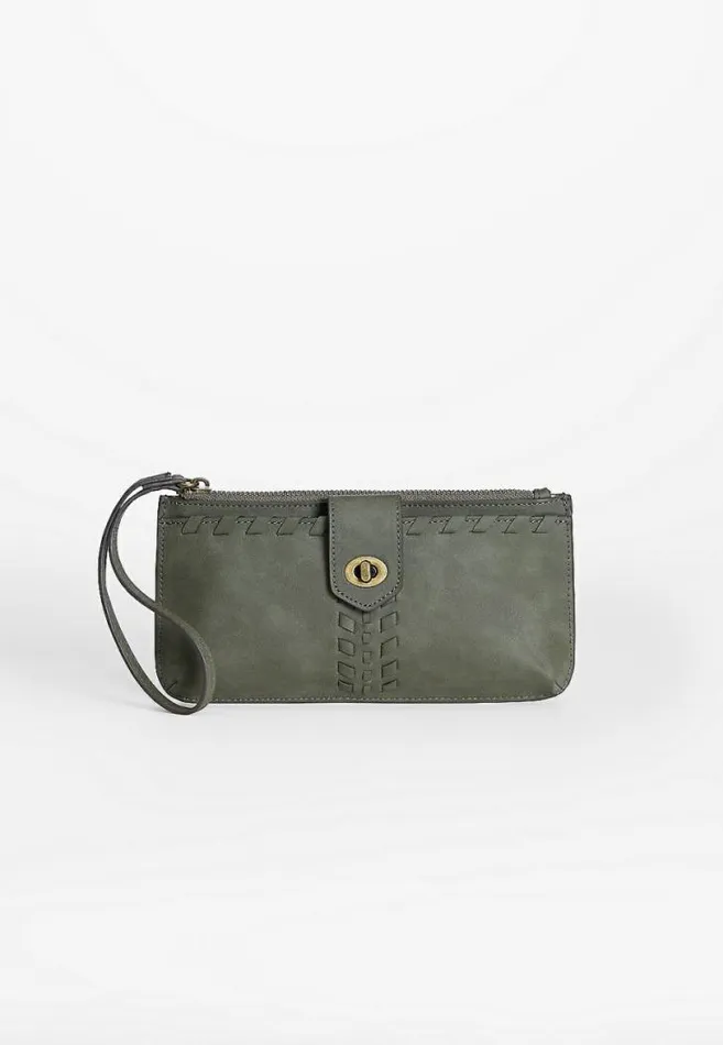 Women Whipsitch Turn Lock Wristlet Maurices Bags