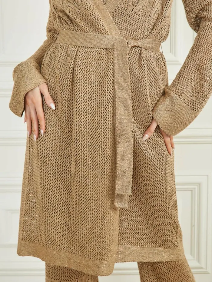 Women Whitney Long Sweater Cardigan English Cake Multi Marciano Jackets Women Whitney Long Sweater Cardigan English Cake Multi Marciano Jackets