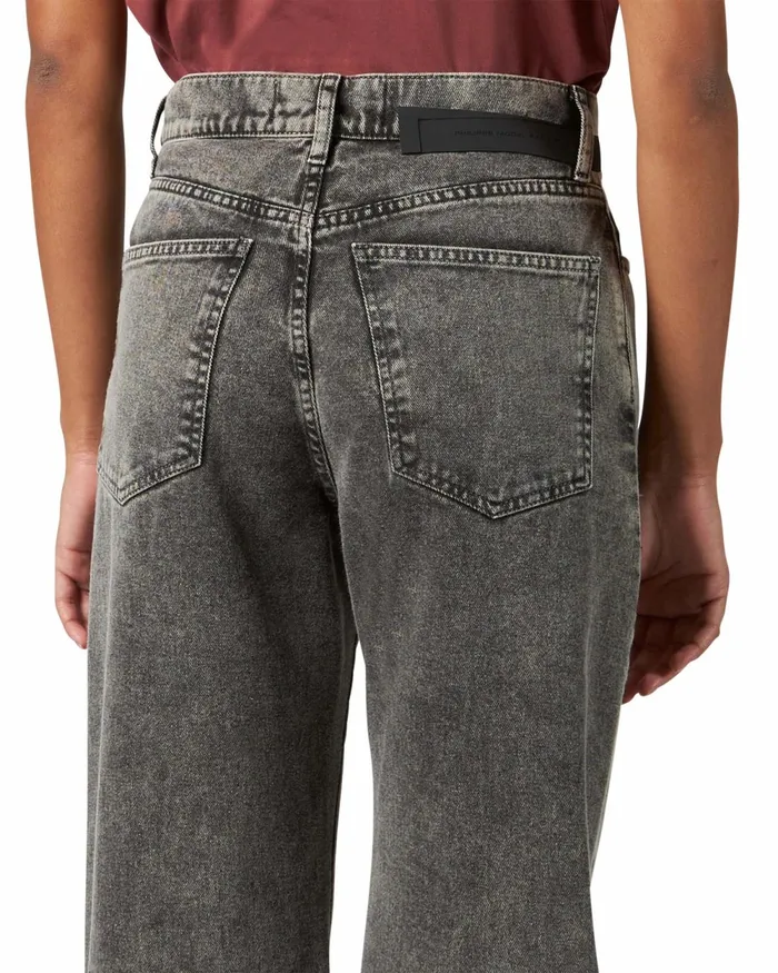 Women Wide Leg Trousers 8211 Black Paris Philippe Model Paris Trousers And Shorts